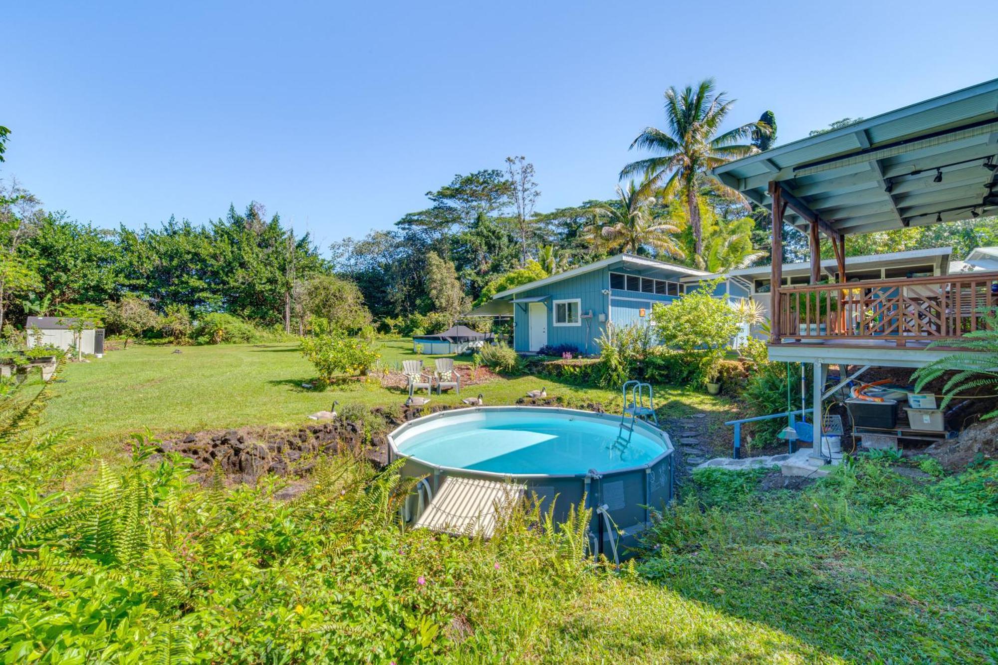 Keaau Apartment On Beautiful Acre With Pool And Deck! Екстер'єр фото