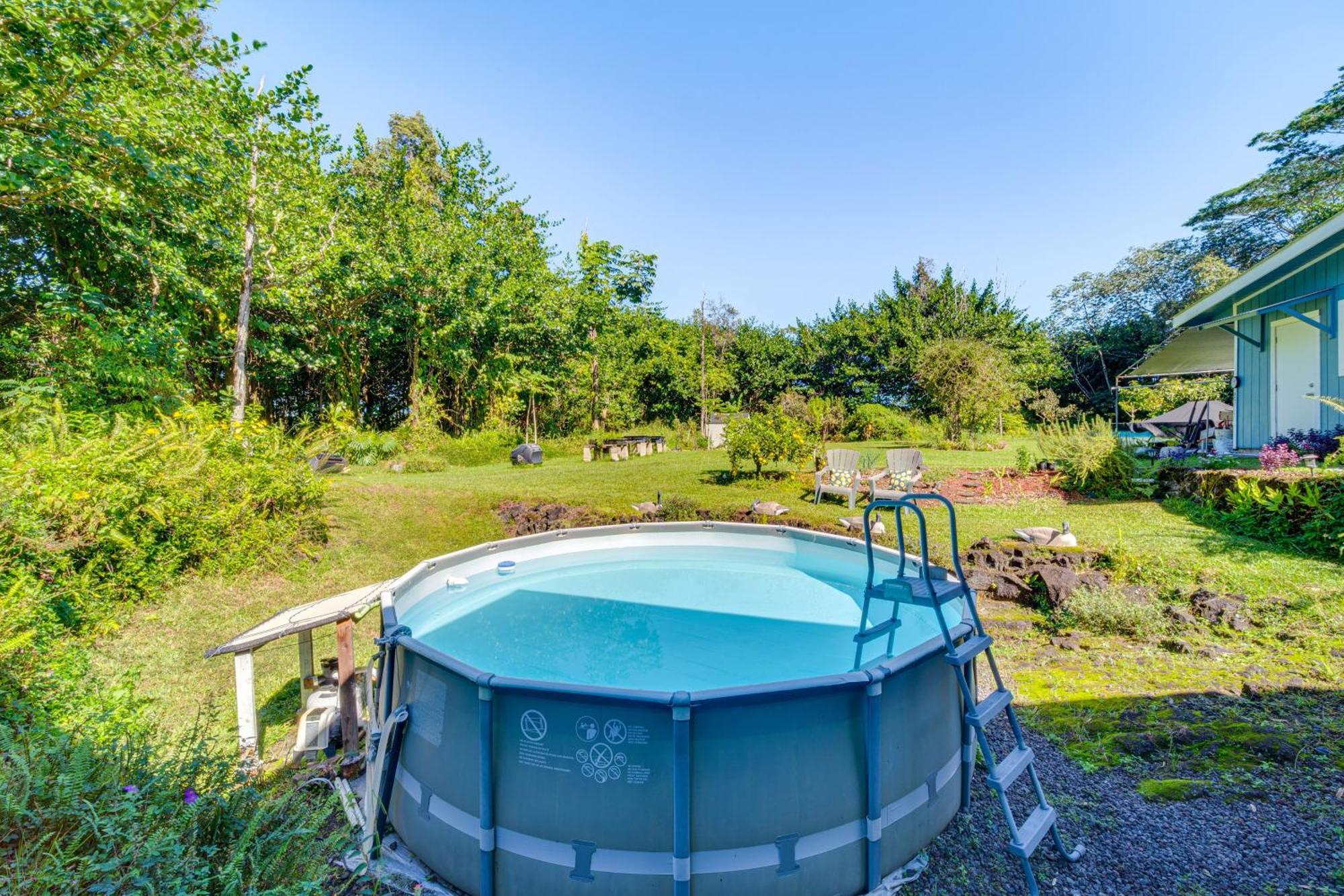 Keaau Apartment On Beautiful Acre With Pool And Deck! Екстер'єр фото